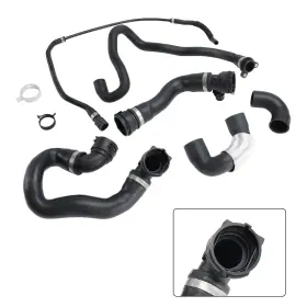W1939c Bruce&shark 6pcs Radiator Coolant Water Hose Pipe Kit For Bmw 135i 335i 335xi 2007-2010