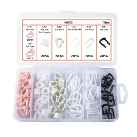 70pcs-0909 Carleef Jia/70pcs-0909 160pcs Car Fuel Line Clips 7 Size Nylon 0.97x0.72x0.42 Inch 70pcs-0909 Carleef Jia/70pcs-0909 160pcs Car Fuel Line Clips 7 Size Nylon 0.97x0.72x0.42 Inch