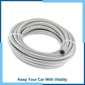 Carpopart 766549304756 Universal Pack 1 20 Ft 4an Fuel Hose An4 1/4 Inch Cpe Oil Gas Line