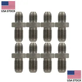 Fitting-m10x1.0 Cnraqr An3-m10 1-ss-8pcs 3an Adapter For Brake Clutch Fuel And Oil 8pcs Fitting-m10x1.0 Cnraqr An3-m10 1-ss-8pcs 3an Adapter For Brake Clutch Fuel And Oil 8pcs
