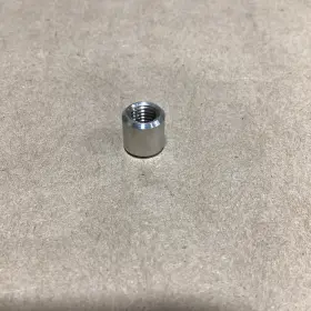 Cz Cz-1/4-18 1/4 Npt Qty 1 Aluminum Female Weld On / In Flange Fitting Bung 1/4-18