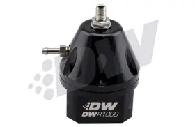 00887753528513 Deatschwerks Dwr1000 Adjustable Fuel Pressure Regulator - Black
