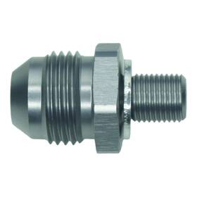 6-02-0621 Deatschwerks 8an Male Flare To M10 X 1.0 Metric - Anodized Titanium 6-02-0621 Deatschwerks 8an Male Flare To M10 X 1.0 Metric - Anodized Titanium