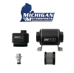 8-ffr-070-010k Deatschwerks 70mm Billet Fuel Filter Regulator 10 Micron 58 Psi