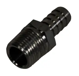 98103 Derale Straight Hose Barb Fitting 1/2 Inch Npt Male X Each