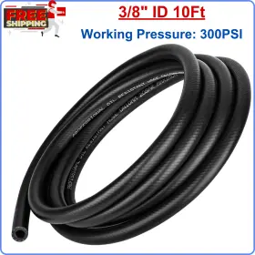 4397243 Dojobkinb 3/8 Inch 10mm Id Fuel Line Hose 10 Ft Nbr Rubber Push Lock High Pressure