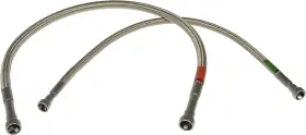 819-801 Dorman Products Flexible Stainless Steel Braided Fuel Line Compatible With Select
