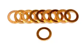 177101erl Earls 10mm Copper Washer Pk10 177101erl Earls 10mm Copper Washer Pk10