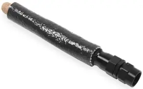 570314erl Earls Flame Guard Insulation - Black 3 Feet