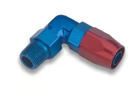 829013erl Earls 829013 Swivel 90 Degree Hose End. -12an To 1/2 Inch Npt
