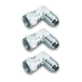 966304erl Earls 9108070 90 Deg -4 An Male To Female Swivel - 3 Pk