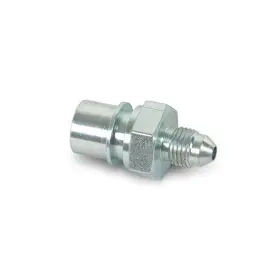 989543erl Earls -3 An To 3/8-24 Iff Tubing Adapter Zinc Plated
