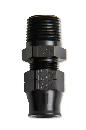 At165206erl Earls 3/8 Inch Npt Male To Tubing Adapter At165206erl Earls 3/8 Inch Npt Male To Tubing Adapter