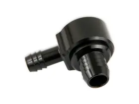 At252007erl Earls Brake Booster Check Valve - Billet Aluminum 90 Degree