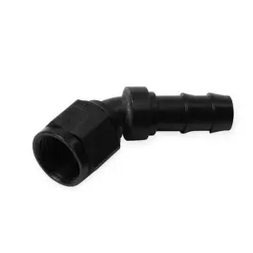 At704611erl Earls Super Stock 45 Degree -10 An Female To 5/8 Inch Barb