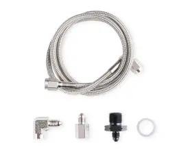 Ls0032erl Earls Oil Pressure Gauge Installation Kit - Gm Ls With 36 Inch Long Hose