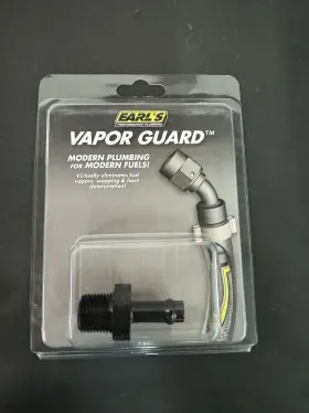 781666erl Earls Performance Vapor Guard Hose 3/8 Inch Npt Male Str To