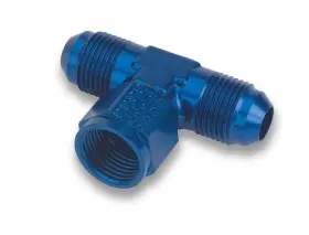 925108erl Earls Performance -8 An Tee - Female Swivel On Branch 925108erl Earls Performance -8 An Tee - Female Swivel On Branch