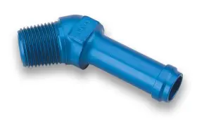 984408erl Earls Performance 45 Degree 1/2 Inch Hose To 3/8 Npt Male Elbow