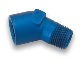 991501erl Earls Performance 45 Degree Elbow Female 1/8 Inch Npt To Male
