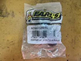 At840108erl Earls Performance Earl S Swivel-seal Hose End
