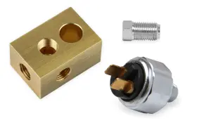 Pk0017erl Earls Performance Brake Light Switch Kit - Pressure Activated With Tee