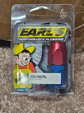 800108erl Earls Performance Plumbing Swivel-seal -8an Hose End 800108erl Earls Performance Plumbing Swivel-seal -8an Hose End