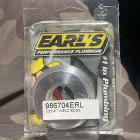 986704erl Earls Performance Plumbing Earl S 1/2 Inch Npt Weld Boss
