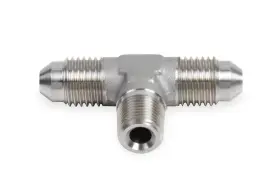 Ss982504erl Earls Performance Male An -4 Tee To 1/8 Inch Npt On Branch - Stainless Steel