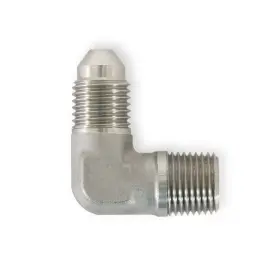 Ss982203erl Earls 90 Degree Elbow Male An -3 To 1/8 Inch Npt - Stainless Steel Ss982203erl Earls 90 Degree Elbow Male An -3 To 1/8 Inch Npt - Stainless Steel
