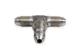 Ss983403erl Earls -3 An Bulkhead Tee - Stainless Steel