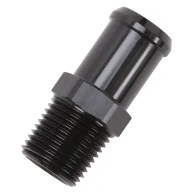 8183 Edelbrock Heater Hose Fitting Straight Angle 1/2 Npt End 3/4 Barb E