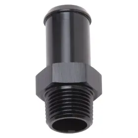 8187 Edelbrock Heater Hose Fitting Straight Angle 3/8 Npt End 5/8 Barb E