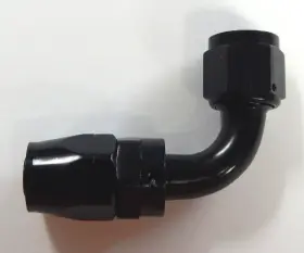 11181009008 Edge Products 8an 90 Stainless Braided Startlite Hose End Fitting For Fuel/oil