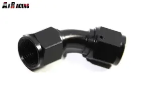 F-an8-an8-f-045 Emusa Ft Bk 1pcs 8an To An-8 Female 45 Degree Black Swivel Fuel Oil Gas Line Fitting F-an8-an8-f-045 Emusa Ft Bk 1pcs 8an To An-8 Female 45 Degree Black Swivel Fuel Oil Gas Line Fitting