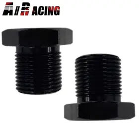 Emusa Of-1/2-28 13/16-16 New 2pcs Black Aluminum Oil Filter With 1/2-28 To Threading Brand