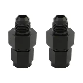 Epathchina Epc Crt B00 2pcs 6an Male To Female Swivel Fuel Pressure Gauge Take Off Fitting With