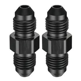2789584685 Evil Energy 3an Male To Flare Coupler Union Straight Black