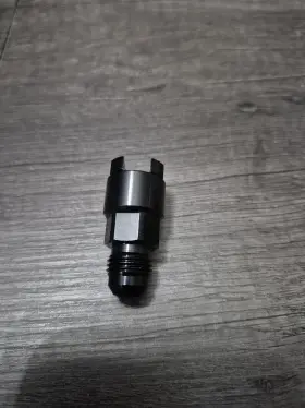 B07fk9wxth Evil Energy 6an Male To 5/16 Quick-disconnect Female Efi Black Aluminum