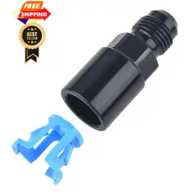 Cs00537an6bk Evil Energy 6an Male To 3/8 Inch Sae Quick-disconnect Female Black