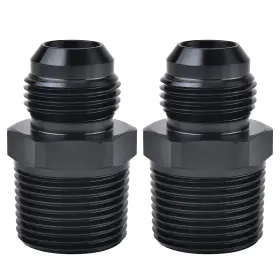 Ev01381s1012-2 Evil Energy 10an Male Flare To 3/4 Inch Npt Pipe Fitting Adapter Aluminum Straight