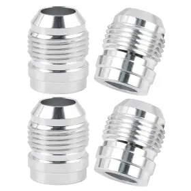 Ev01384an10sr-4 Evil Energy 10an Male Weld On Bung Fitting Aluminum 4pcs Ev01384an10sr-4 Evil Energy 10an Male Weld On Bung Fitting Aluminum 4pcs