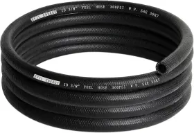 Ev01394bk Evil Energy 3/8 Fuel Hose Line Push Lock Nbr Rubber Sae 30r7 3/8inch 10ft