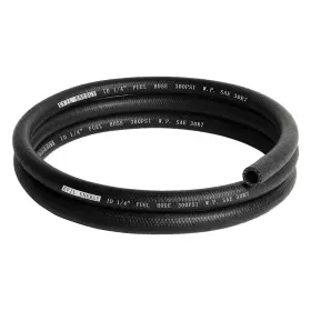 Ev01819bk-1.5 Evil Energy 1/4 Fuel Hose Line Push Lock Nbr Rubber Sae 30r7 5ft 1/4inch