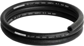 Ev01820bk-1.5 Evil Energy 1/2 Inch Fuel Line Hose Push Lock Nbr Sae 30r7 5 Ft. 300 Psi