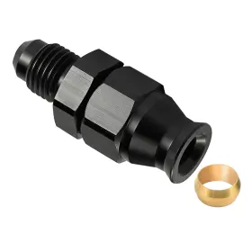 Ev01823s1bk Evil Energy 6an Male To 3/8 Inch Hardline Compression Fitting 1pc