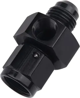 Ev01842an6 Evil Energy 6an Male Flare To -6 Female Swivel An6 With 1/8 Npt Port 1pc