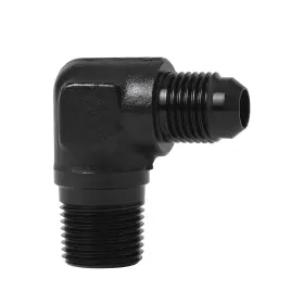 Ev01850s2bk Evil Energy 6an To 3/8 Npt Male 90 Degree Fitting Adapter Aluminum Ev01850s2bk Evil Energy 6an To 3/8 Npt Male 90 Degree Fitting Adapter Aluminum