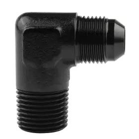 Ev01850s9bk Evil Energy 8an To 1/2 Inch Npt Male 90 Degree Fitting Adapter Aluminum
