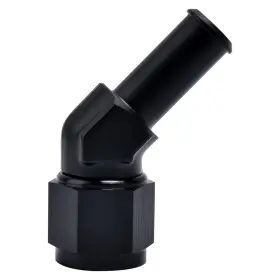 Ev01857d45s3 Evil Energy 8an Female To 1/2 Inch Barb Hose Fitting 45 Degree Swivel Connector Ev01857d45s3 Evil Energy 8an Female To 1/2 Inch Barb Hose Fitting 45 Degree Swivel Connector